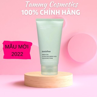 SỮA RỬA MẶT GREEN TEA CLEANSING FOAM INNISFREE mẫu 2022
