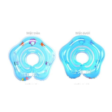 Bể Bơi, Bể Bơi Mini Cho Bé 2 Lớp Chống Trơn Trượt, Có Size Vòng Cuốn Cổ