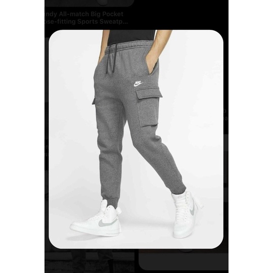 Quần nỉ jogger nk skinny fit túi hộp chất nỉ cua cotton co dãn VNXK