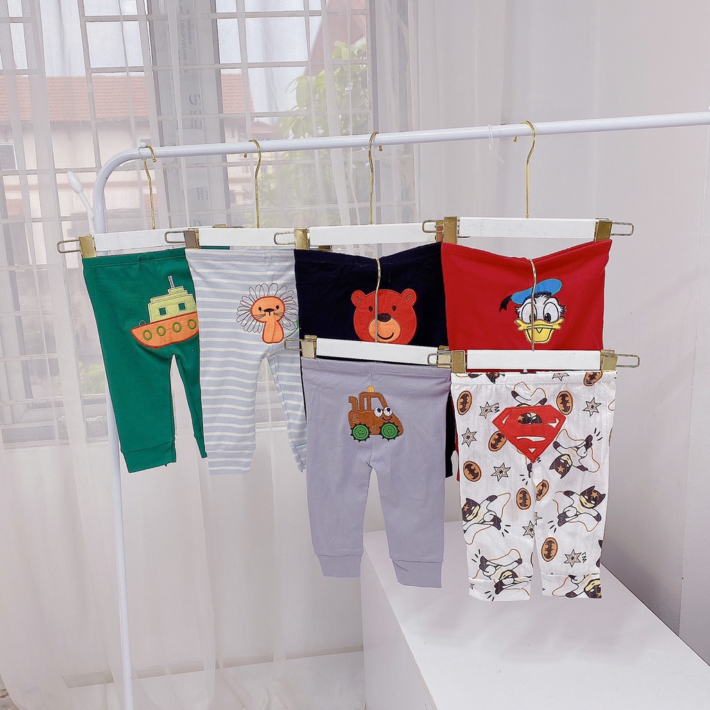 Quần Dài Mông Thú Bé Trai Bé Gái Nghộ Nghĩnh Từ 9Kg đến 18Kg màu ngẫu nhiên