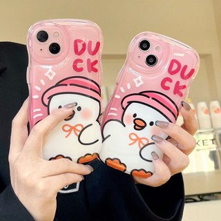 Ốp lưng điện thoại Iphone Vịt Hồng dễ thương