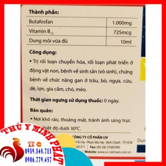 UV BAMIN PLUS CHAI 10ML