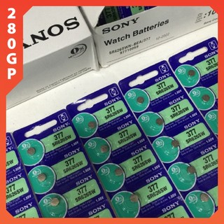 5 Viên (1 vỉ) Pin Đồng Hồ đeo tay các loại SR626 SR621 SR920 SR416 SR521 SR395 SR927