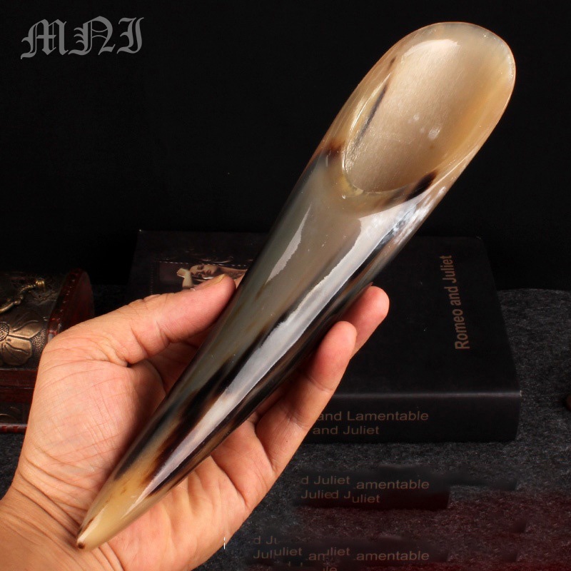 Ống ngọn sừng cạo gió dụng cụ điện chẩn kích thước 16cm - 30cm dụng cụ massage toàn thân