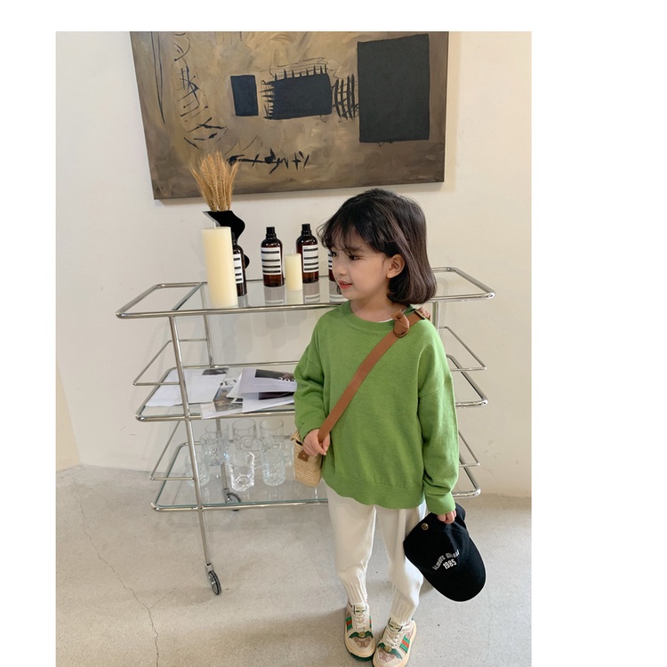 Áo Thun Đồng Phục Tay Dài Thời Trang Thu Đông 2022 Mới Cho Bé Gái