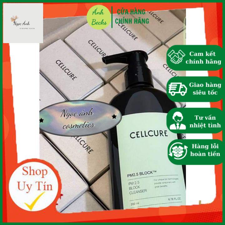 Sữa rửa mặt CELLCURE mẫu mới 2022 200ml