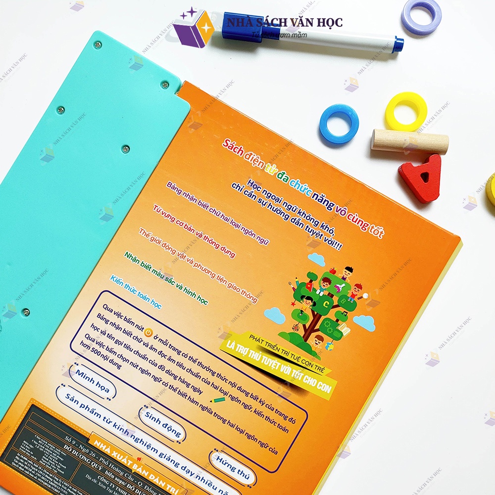 Sách Nói Điện Tử Song Ngữ Anh Việt Cho Bé