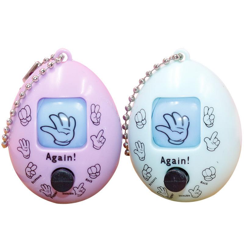 MÓC KHÓA TRỨNG TRÒ CHƠI OẲN TÙ XÌ BAO BÚA KÉO TUỔI THƠ T-CRAFT