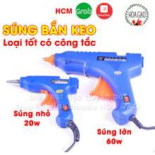 Súng bắn keo nến nhỏ to mini máy giá rẻ 20W 60W SBKN20W keo nến to nhỏ