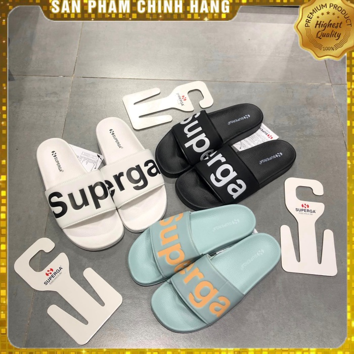 [Chính hãng-FAKE đền gấp 10] Dép Quai Ngang Superga S111I3WA0Y S111I3W909 S111I3W910 🔴Giảm 20K Khi Nhập Mã 🔴