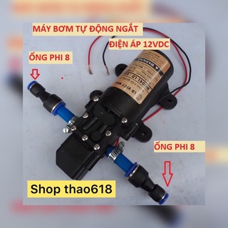 Máy bơm nước mini 12v áp lực cao - nguồn 12v5a