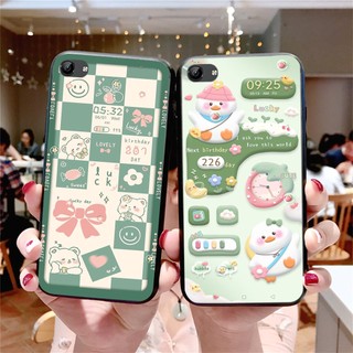 Ốp lưng Vivo Y81 / Y83 / Y71 gấu xanh đỏ ốp gấu cute bo viền