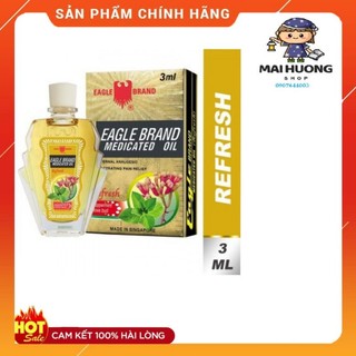 Dầu gió vàng con ó 3ml