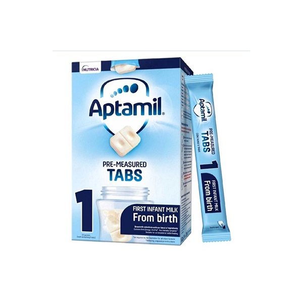 ữa Aptamil UK số 1 dạng thanh 25G, sữa cô đặc hút chân không cho bé 0M+, Suzy Baby