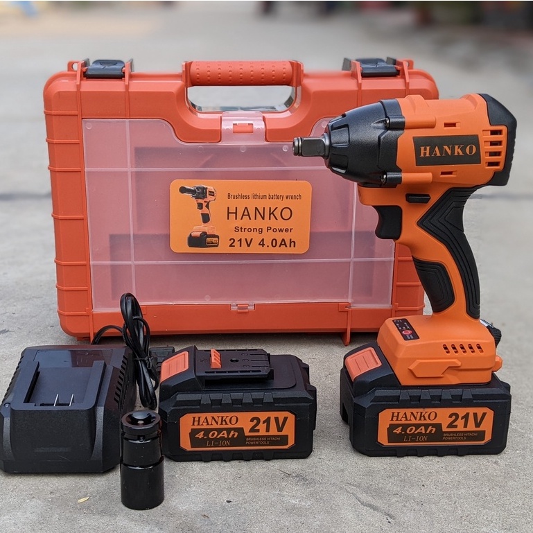 Máy bắn bulong pin HANKO 350Nm động cơ không chổi than