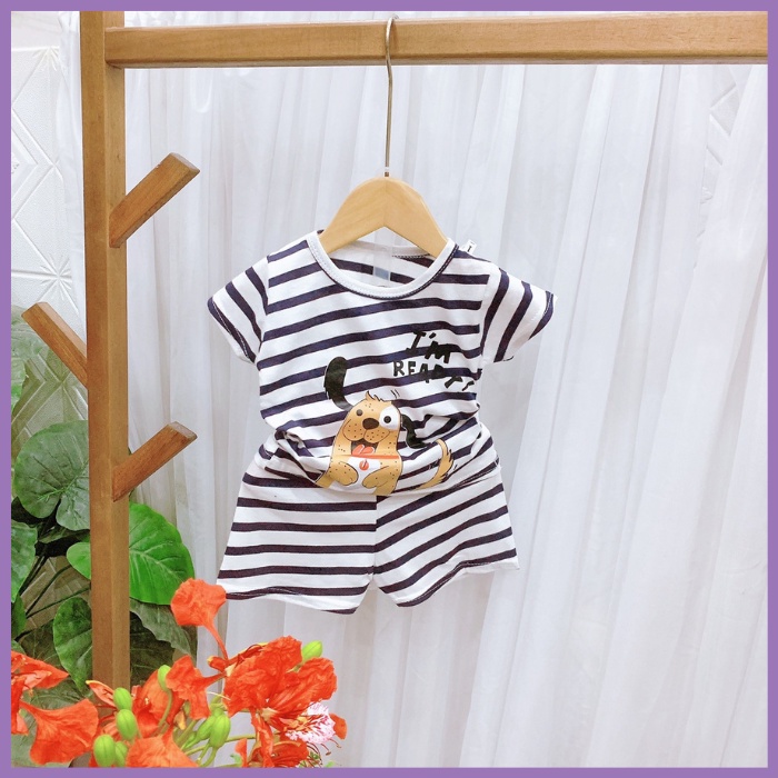 Đồ Bộ Bé Trai Bé Gái Size 8kg-18kg Chất Cotton Co Giãn 4 Chiều Mềm Mát.1506