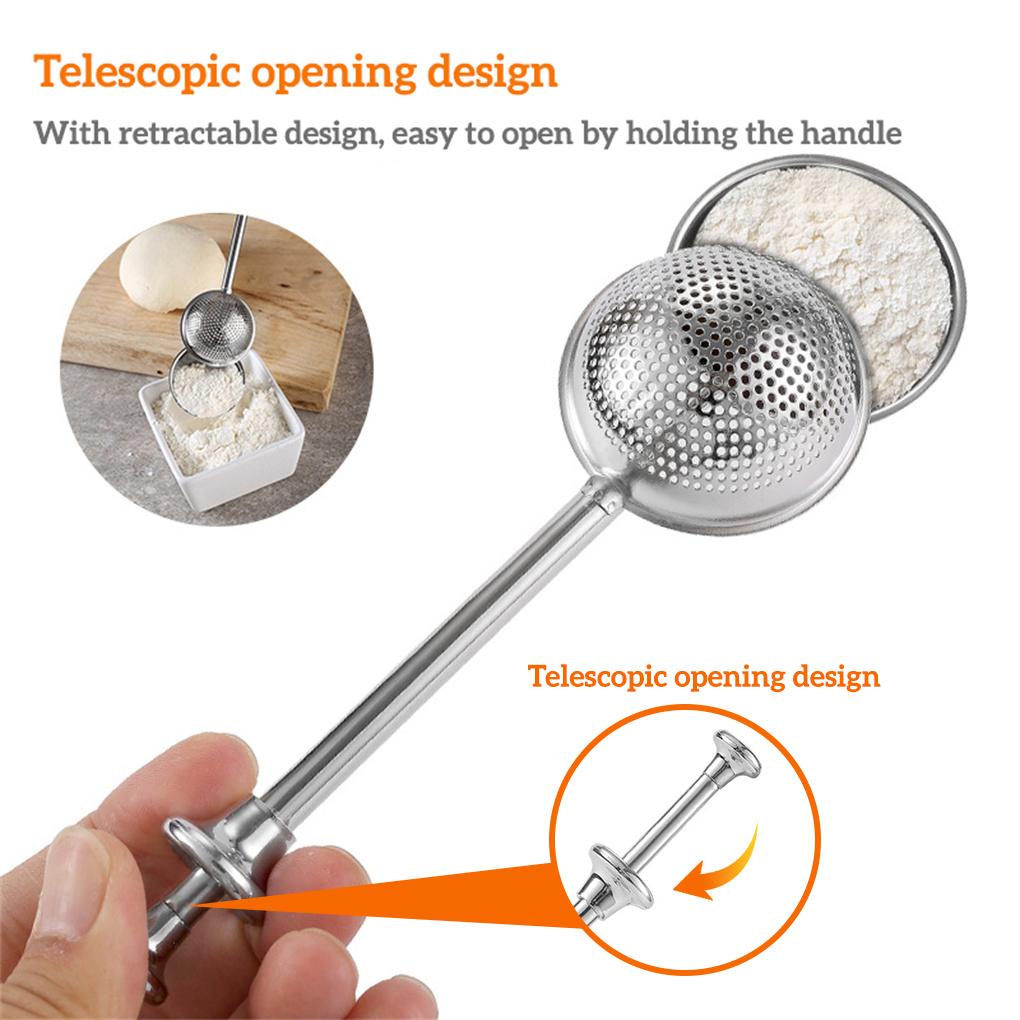 Muỗng Múc Bột Làm Bánh Có Tay Cầm Tiện Lợi