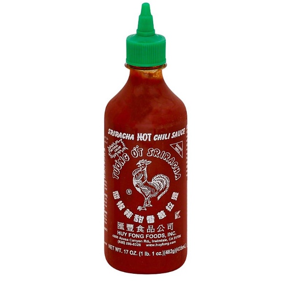 Tương ớt Sriracha hiệu Con Gà Huy Fong 481g