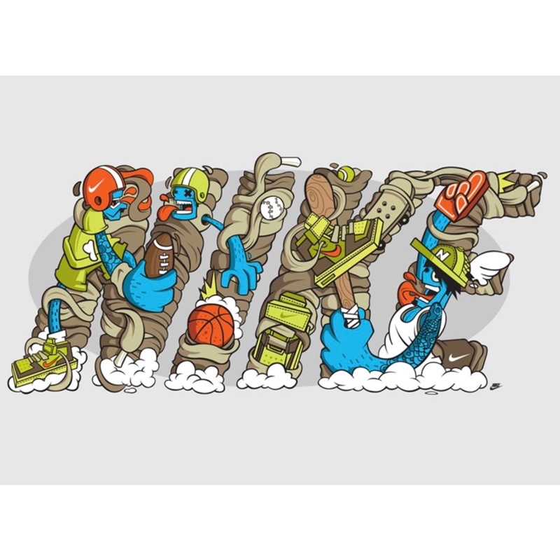 Logo NIKE ủi áo  Size 20cm