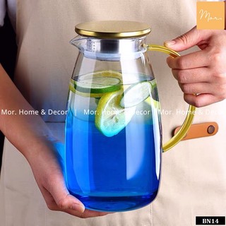 Bình nước thủy tinh chịu nhiệt - 1.8L - BN14