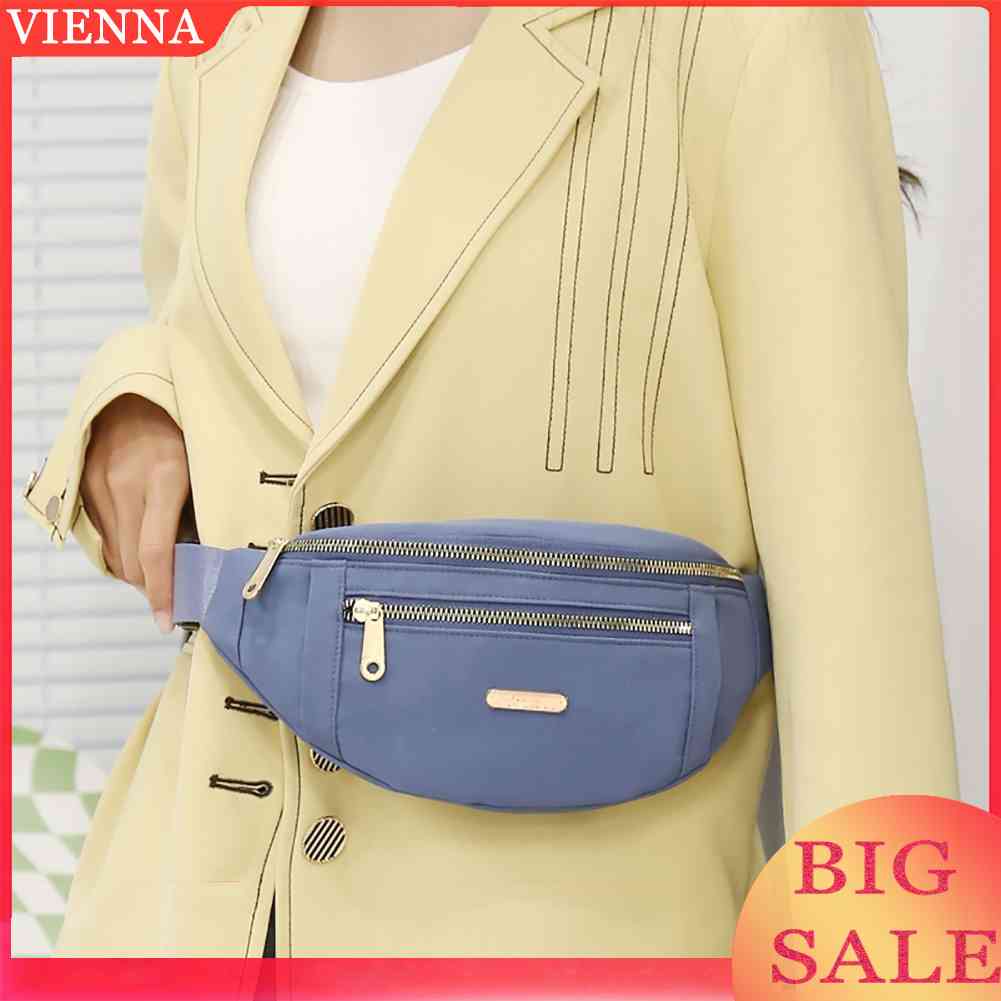 Túi Bao Tử Vải Oxford Màu Sắc Thời Trang Cho Nữ