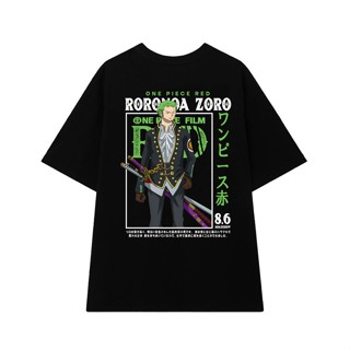 WIBU EMPIRE | Áo Thun ONE PIECE ZORO FILM RED | Anime One Piece - Áo Phông Unisex