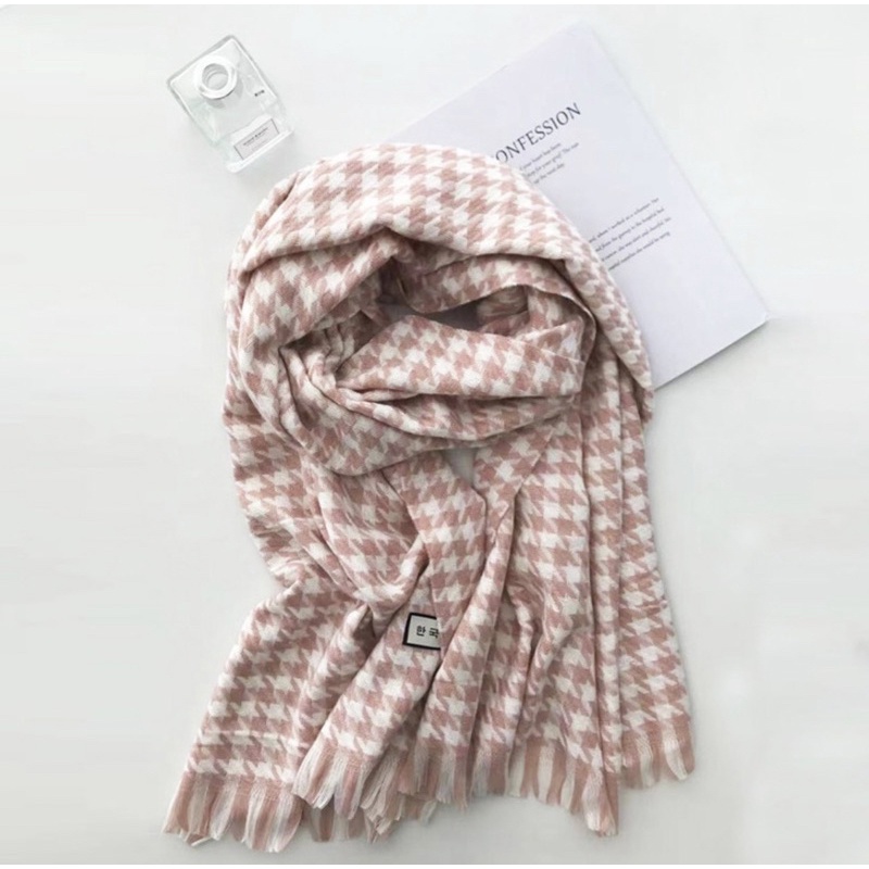 Khăn len dệt kim ziczac 2022