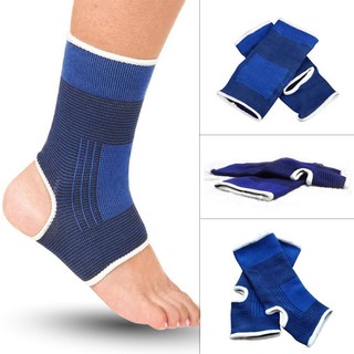 Bó cổ chân, bó gót chân, bảo vệ mắt cá chân, bó gót bảo vệ cổ chân thể thao xanh co giãn
