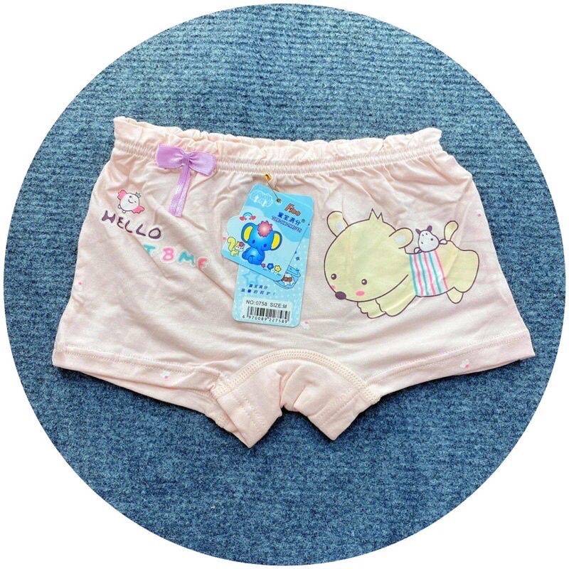 Sét 5 quần chíp cho bé  100%cotton an toàn cho bé TE6