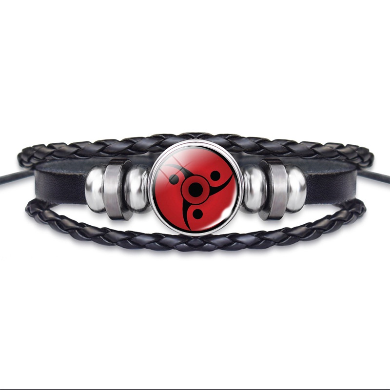 Vòng Đeo Tay Mô Hình Nhân Vật NARUTO Akatsuki Sharingan Uzumaki Kakashi Đám Mây Đỏ Cá Tính Dành Cho Trẻ Em