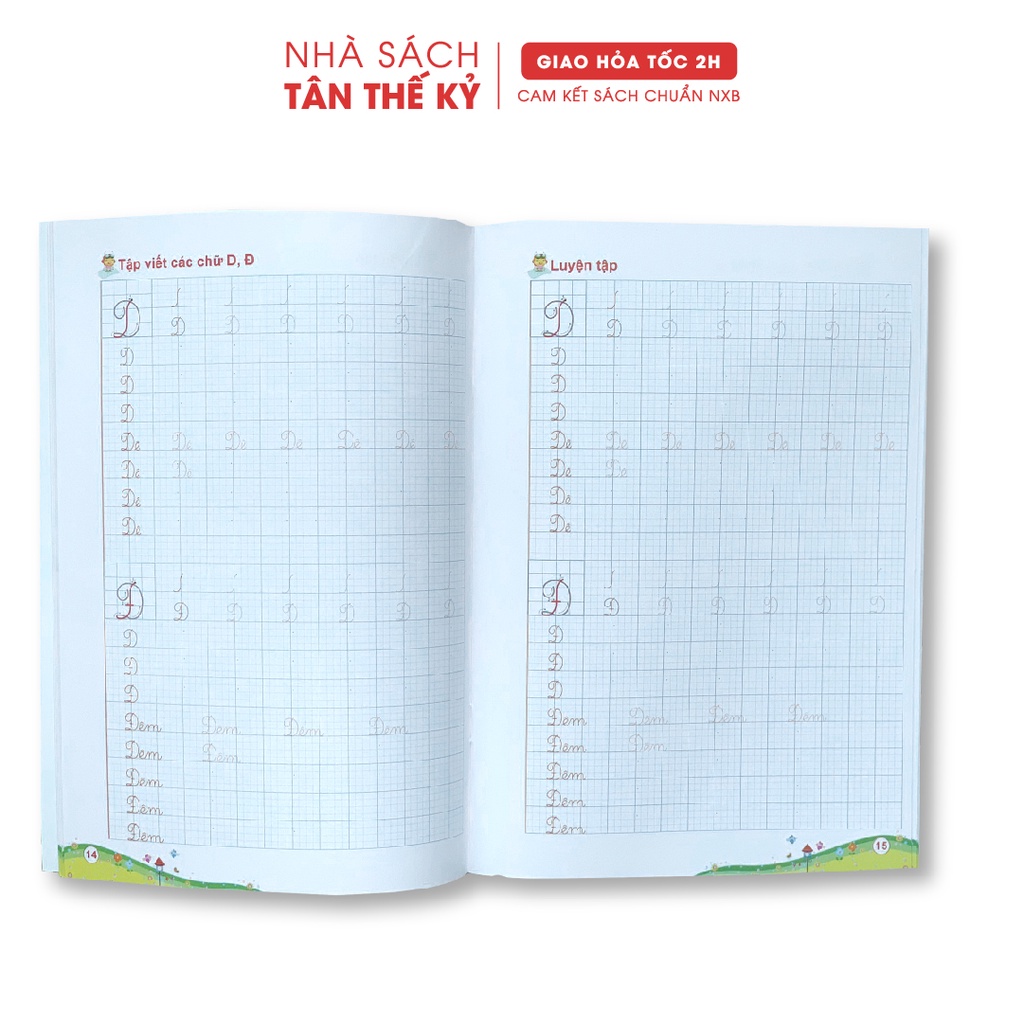 Sách Luyện Viết Chữ Cỡ Nhỏ 1 Ô Ly - Theo Chương Trình Sách Giáo Khoa Mới