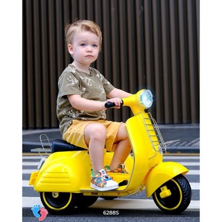 Xe máy điện vespa cho bé baby plaza 6288s