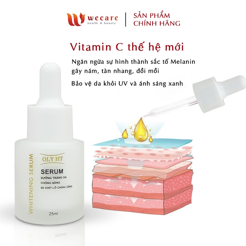 Combo Giảm Mụn Thâm - Dưỡng Trắng Da OLY HT