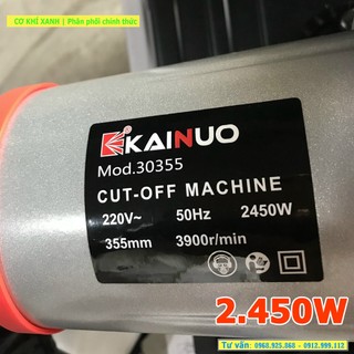 Máy cắt sắt 355mm KAINUO 2450w