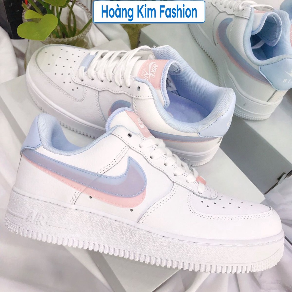 Giày Nike Air Force 1 AF1 lv8 xanh hồng bản cao cấp 1-1 hàng trung full Box Bill
