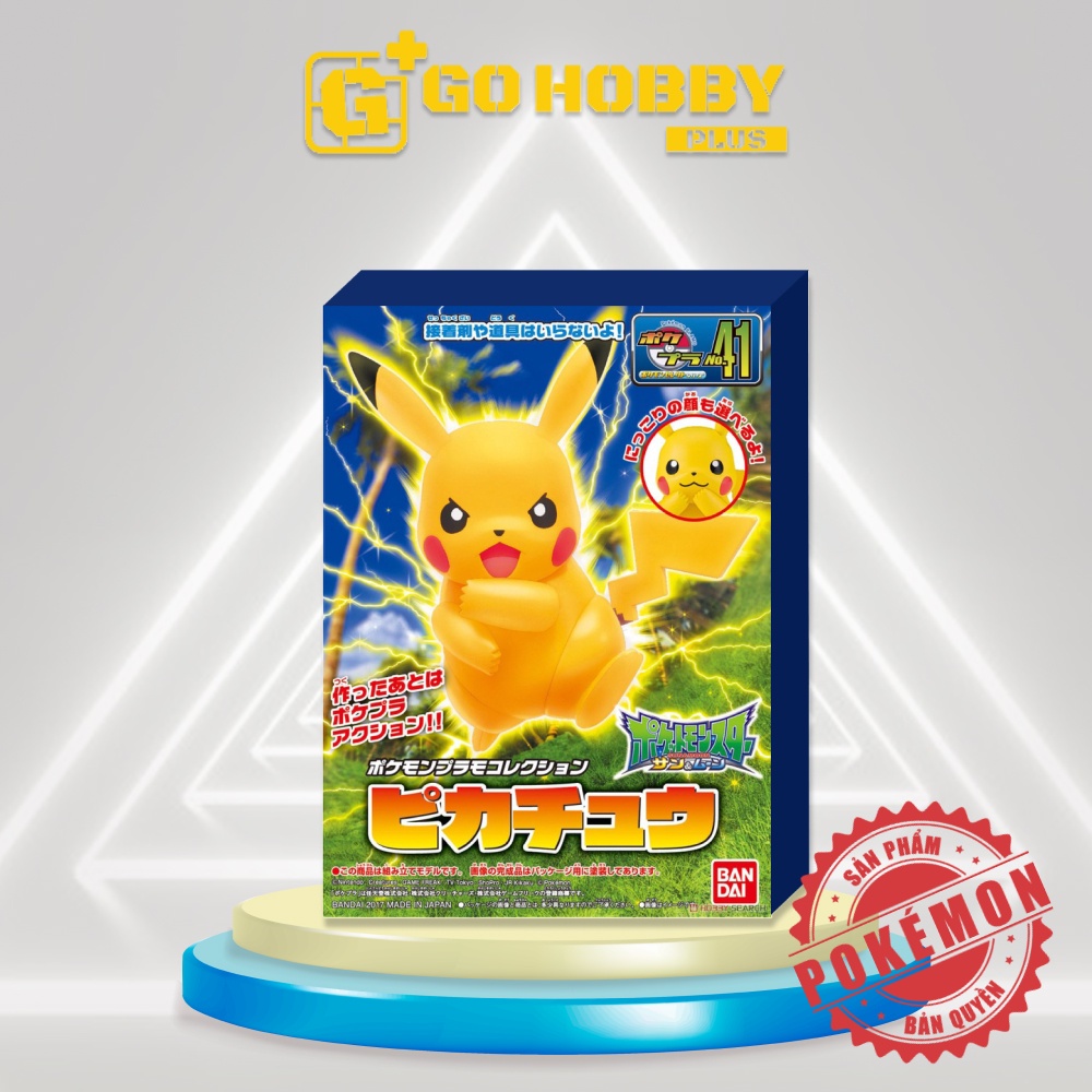 POKEPLA 41 | Pikachu | Đồ chơi lắp ráp POKEMON