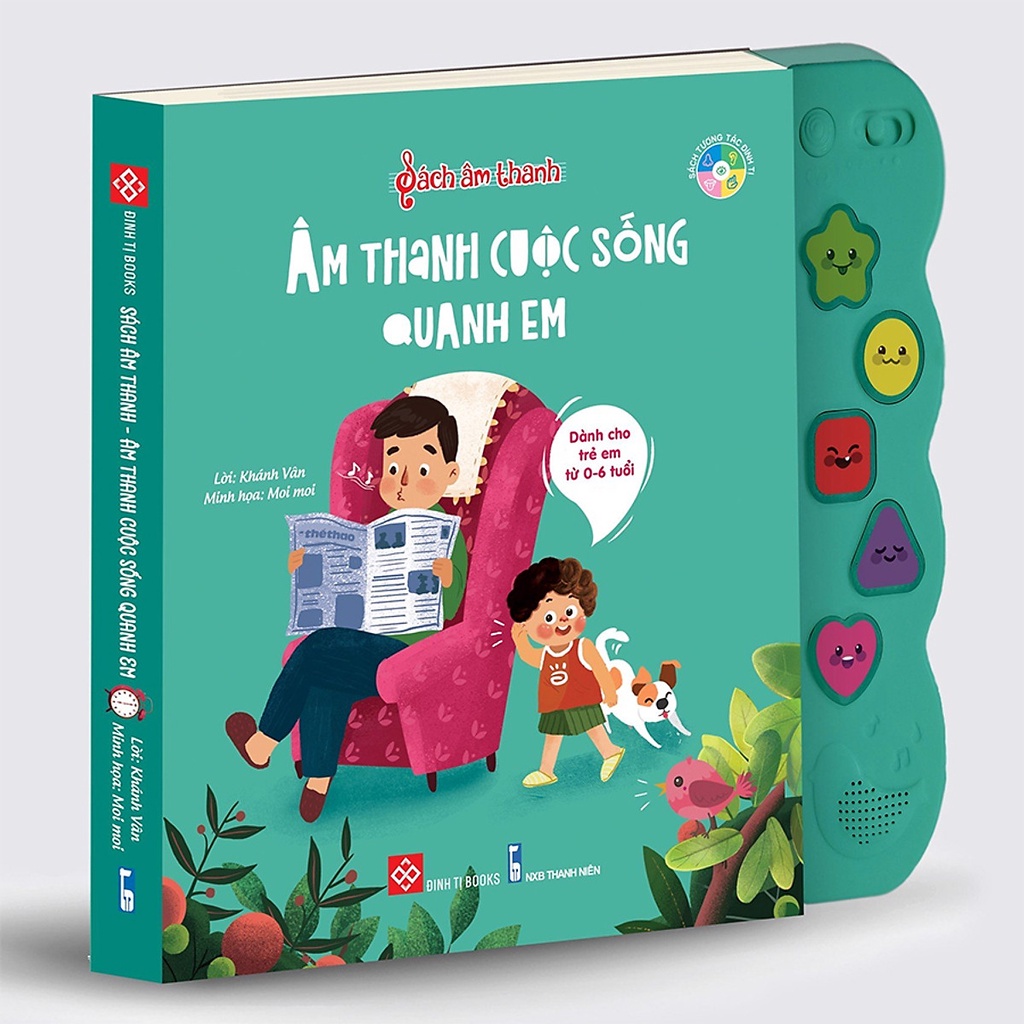 Sách Âm Thanh 0-6Y [Nhiều Chủ Đề]