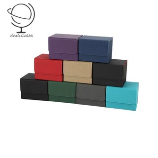Card Box Side-Loading Card Box Deck Case for Mtg Yugioh Card Binder Holder 100+