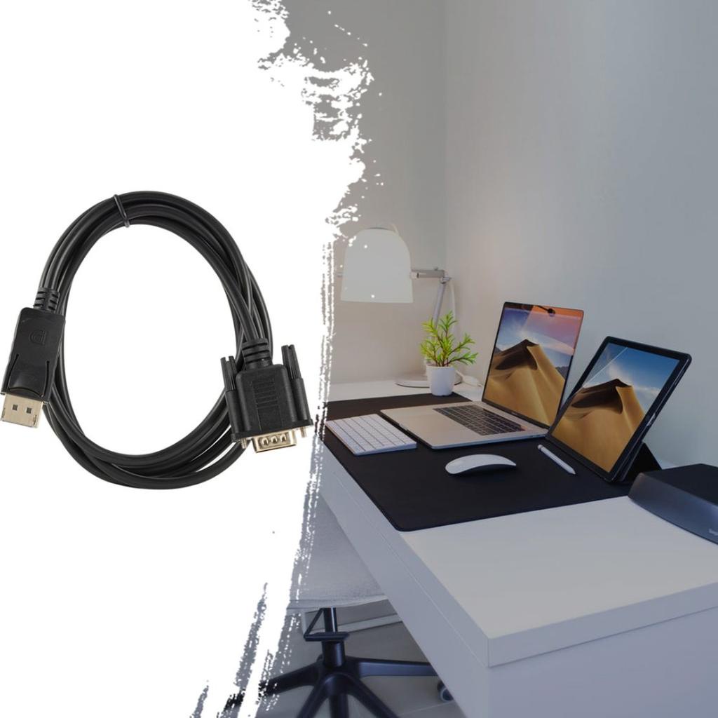 Displayport To Vga Converter Dp Male To Vga Cable Adapter 1080P Display Port1021