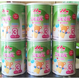 Sữa morinaga số 3 hương dâu hộp 850g hạn 26/4/2023 dùng từ 3 tuổi trở lên