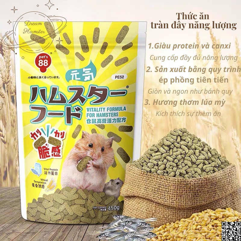 Thức ăn hamster tràn đầy năng lượng (Jolly) - 450gr