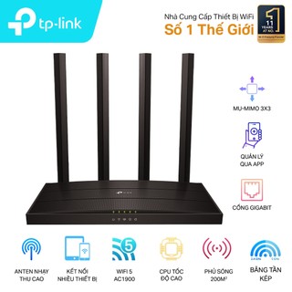 Bộ phát wifi TP-Link Archer C80 MU-MIMO AC1900 (Chính Hãng)