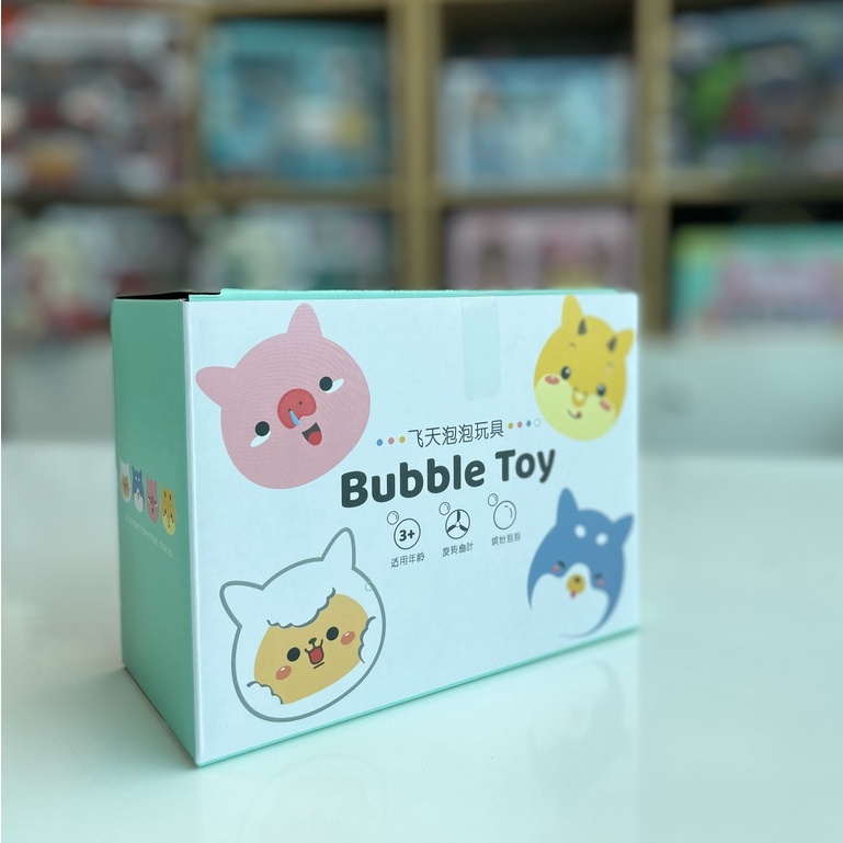 Đồ chơi chong chóng phun bong bóng