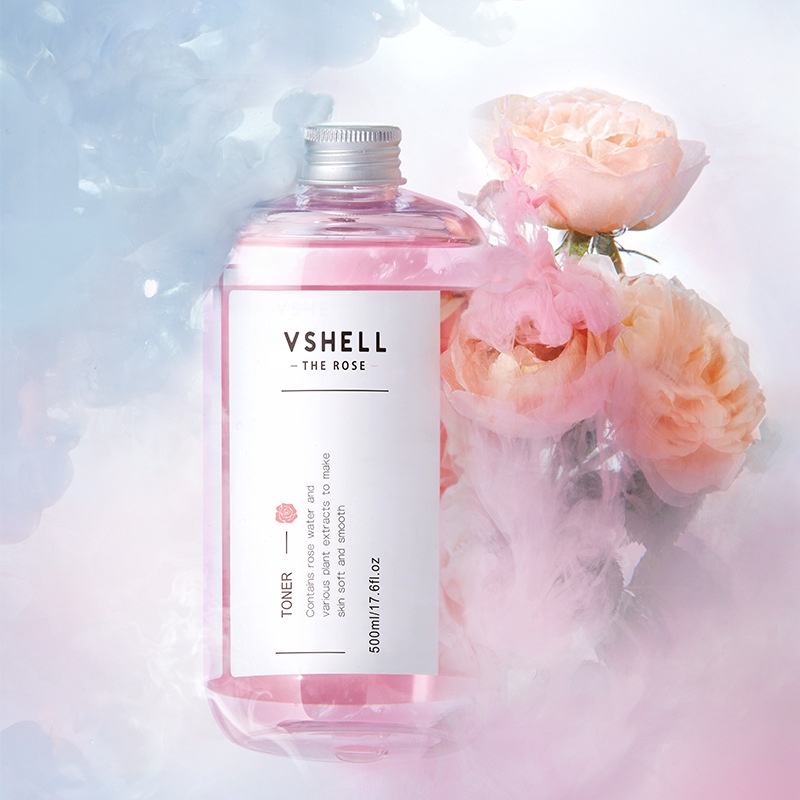 Toner Tinh Chất Hoa Hồng Dưỡng Ẩm Làm Sáng Da Dung Tích Lớn 500ml Tk265