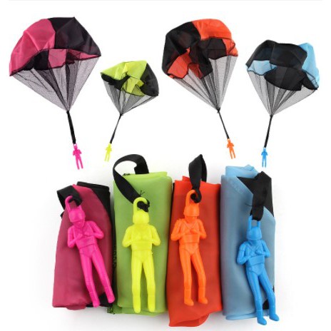 Đồ Chơi Lính Nhảy Dù Mini Cầm Tay Có Thể Gấp Gọn