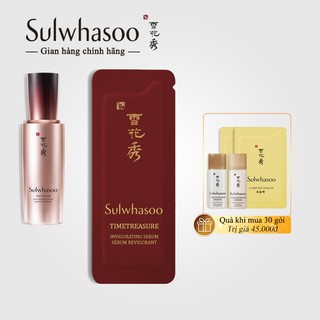 Tinh chất thông đỏ Sulwhasoo Timetreasure Renovating Serum Ex 1ml - Tinh chất Serum thông đỏ Sulwhasoo