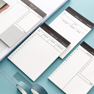 Giấy note To do list - Daily schedule - Checklist
