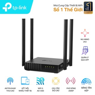 Bộ phát wifi TP-Link Archer C54 MU-MIMO Băng Tần Kép AC1200Mbps (Chính hãng)