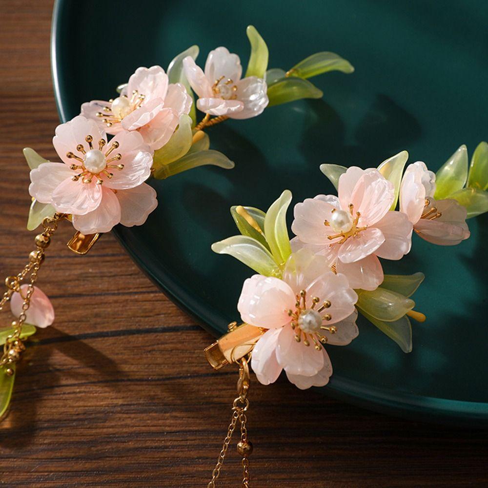 Kẹp Tóc Đuôi Ngựa Hình Hoa 26Eddie Cổ Điển Cho Nữ