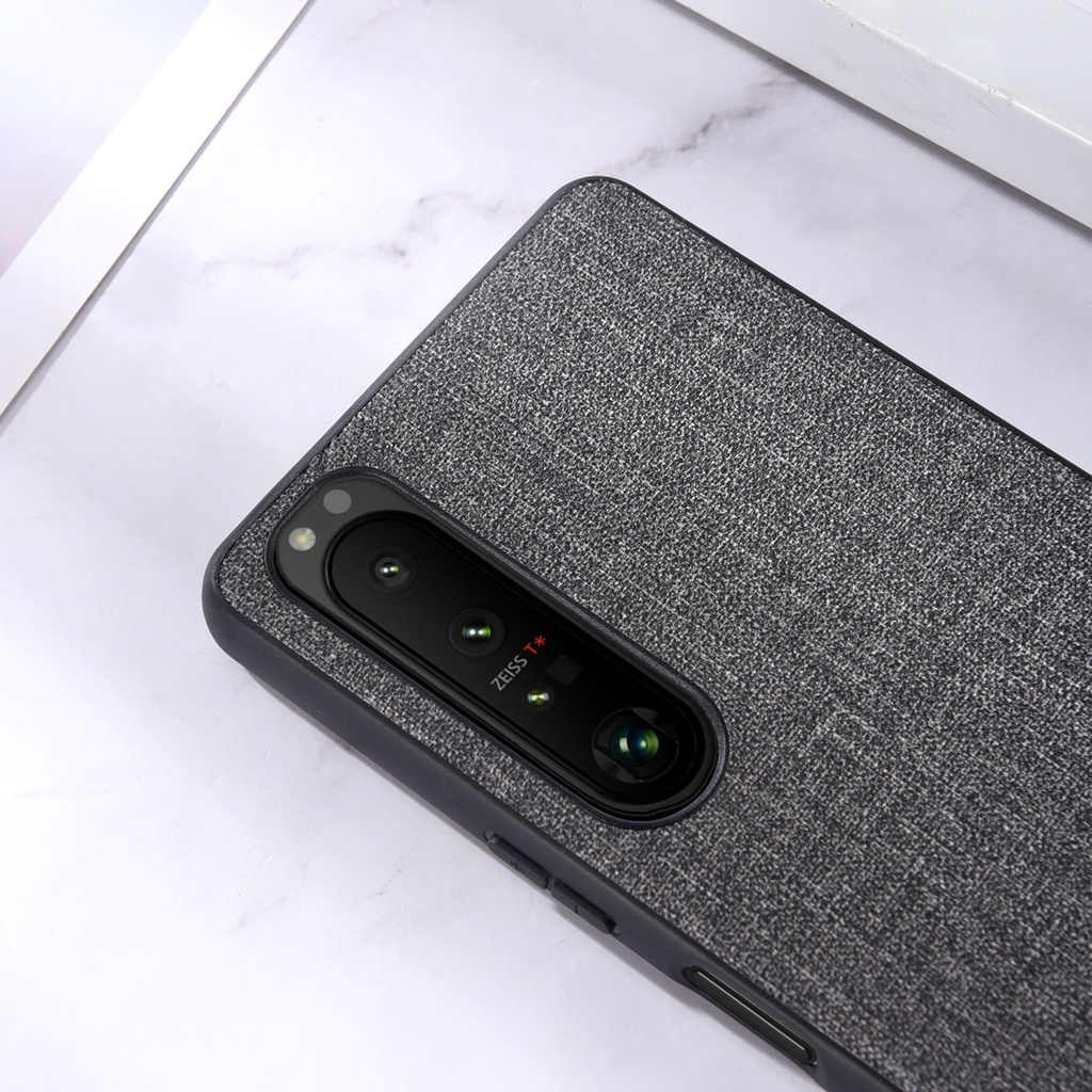 Ốp Điện Thoại Vải Siêu Mỏng Cho Sony Xperia 1 Pro I 5 III IV
